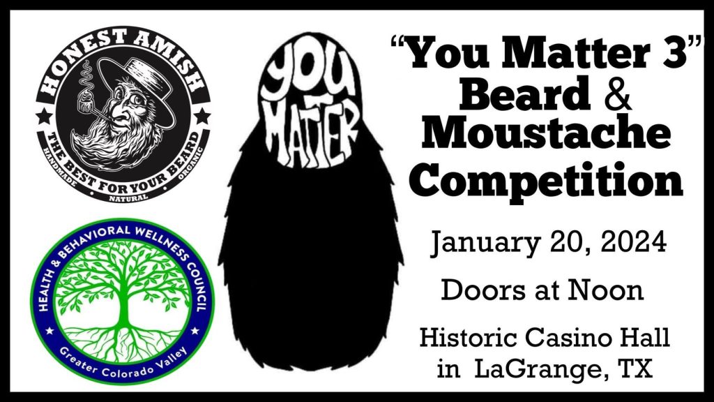 You Matter 3 Beard & Mustache Competition Logo