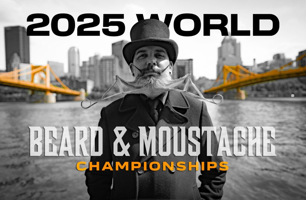 2025 World  Beard & Moustache Championships Logo