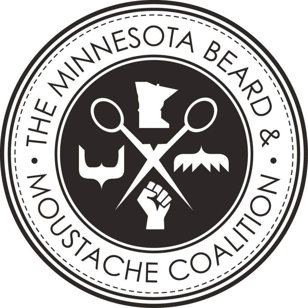 Minnesota Beard & Mustache Coalition Logo