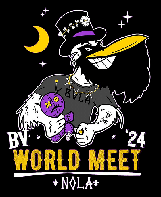 Bearded Villains World Meet Up Logo