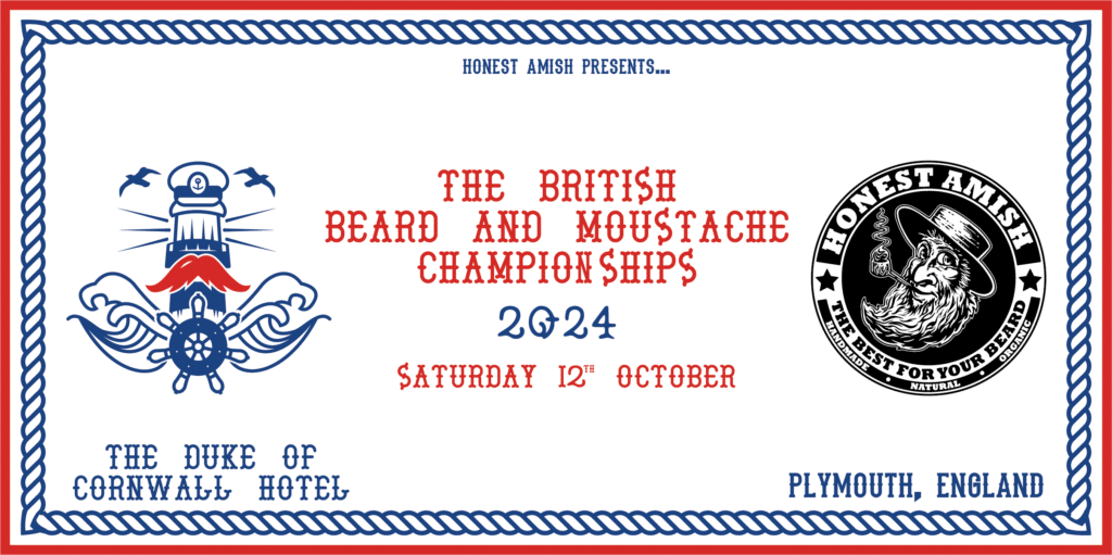 2024 British Beard & Moustache Championships Logo