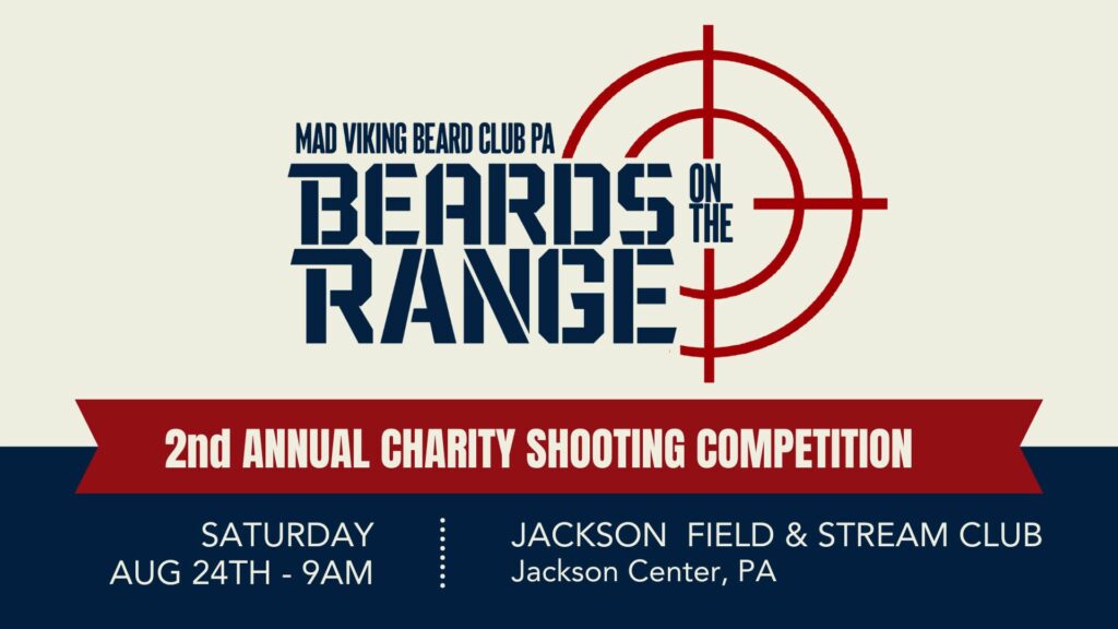 Beards on the Range- 2nd Annual Charity Shooting Competition Logo