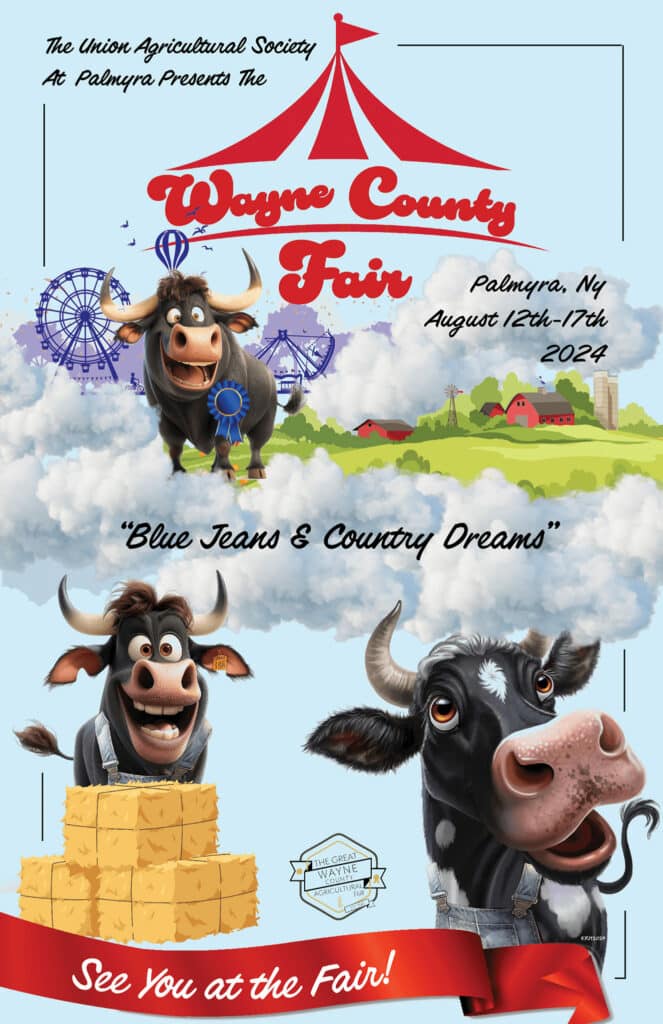 Mullet & Beard Competition at Wayne County Fair Logo