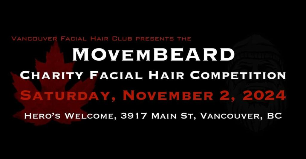 MOvemBEARD Facial Hair Competition Logo