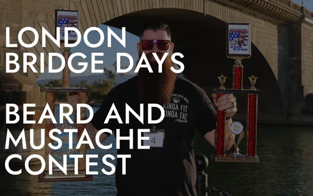 London Bridge Days Beard and Mustache Contest Logo