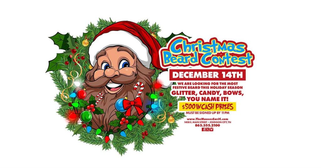 Christmas Beard Contest Logo