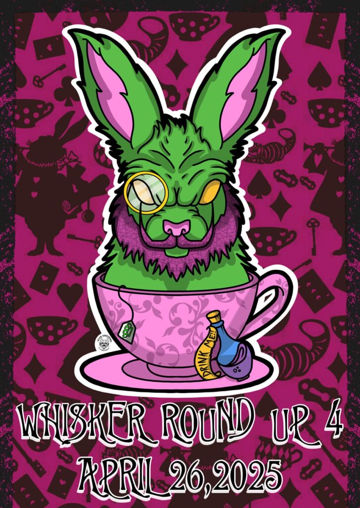 Whisker Round Up 4 Through the Looking Glass Logo