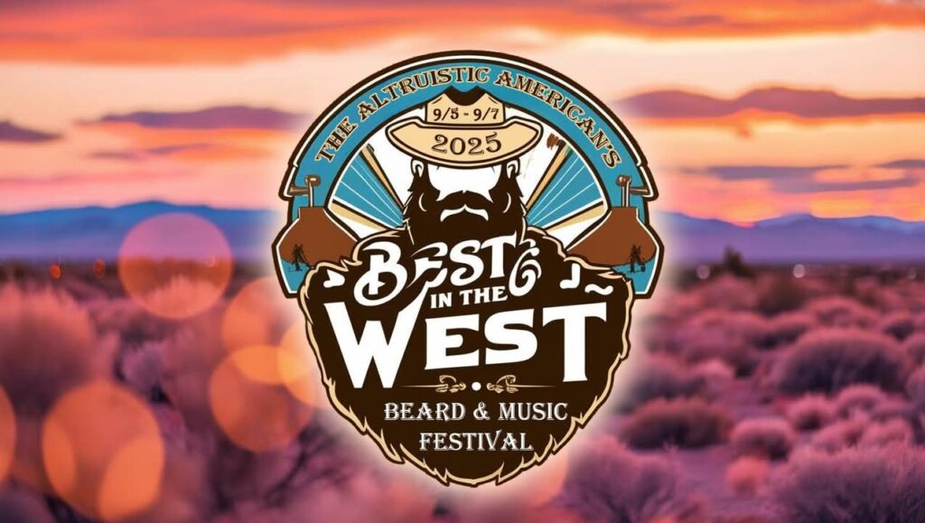 2025 Best in the West Beard and Music Festival Logo