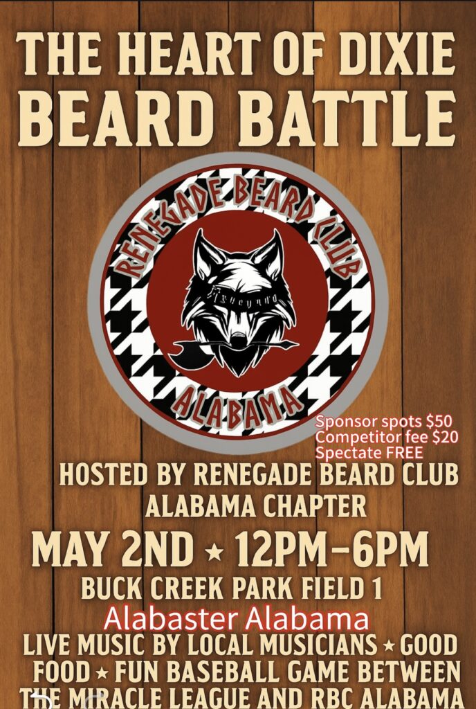 The Heart of Dixie Beard Battle Logo