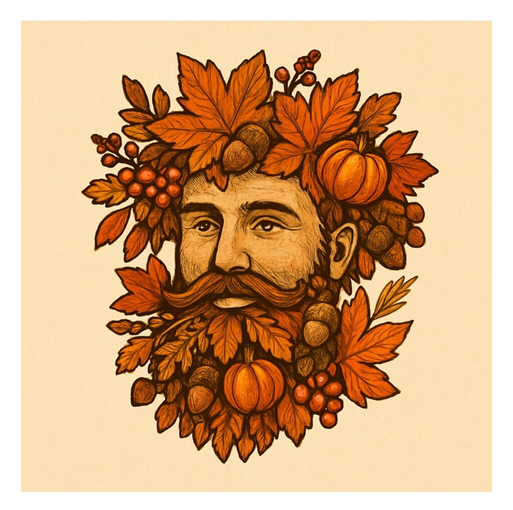 Hirsute Harvest Charity Beard and Mustache Contest Logo