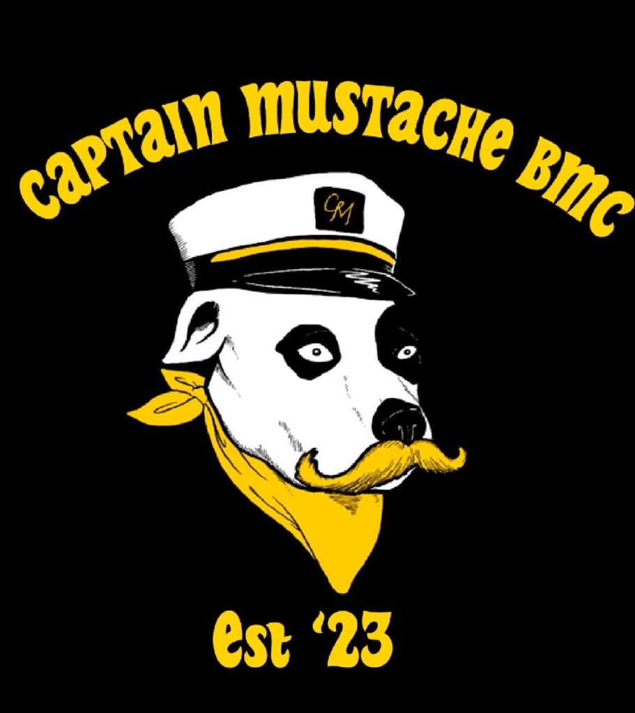 Captain Mustaches Beard and Moustache Competition Logo